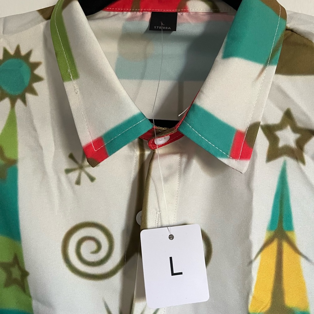 Colorful Christmas Tree Shirt - Picture 3 of 5